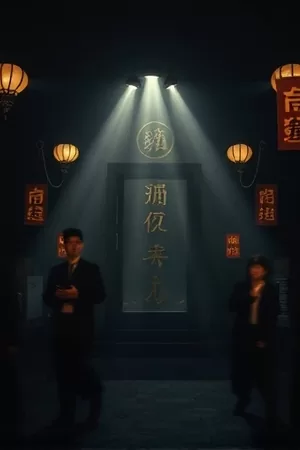 《熄灯之后》剧照:停电楼道里两人借应急灯吃饭